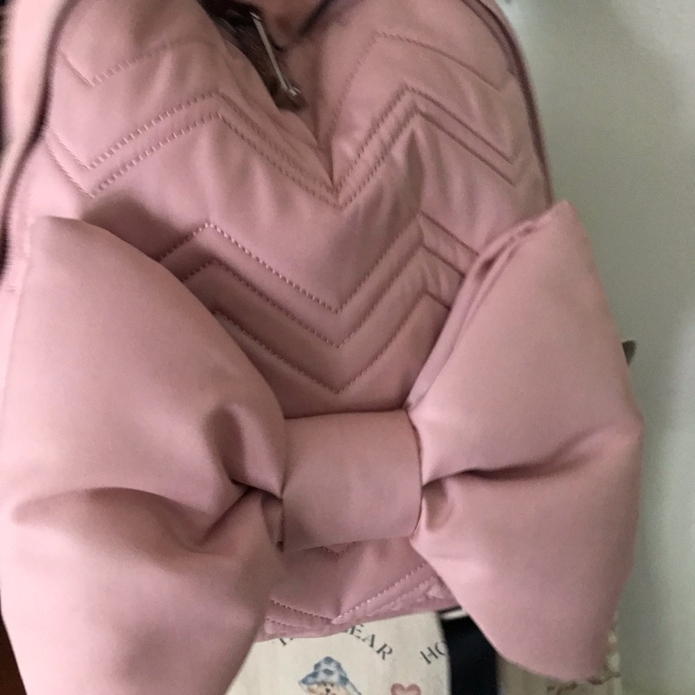 💋Betsy Johnson Pink Bow Backpack‼️FINAL SALE - Picture 7 of 10